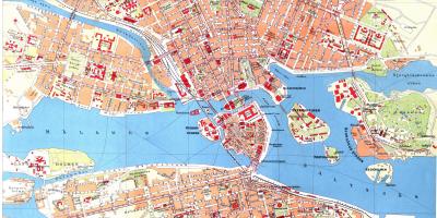 Žemėlapis Stokholmo kungsholmen