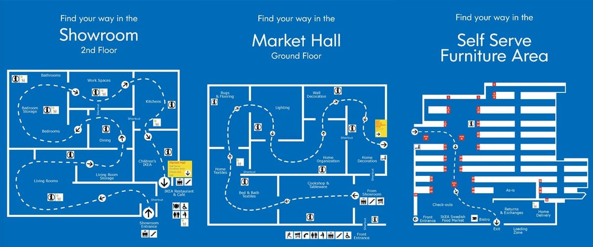 žemėlapis ikea Stockholm