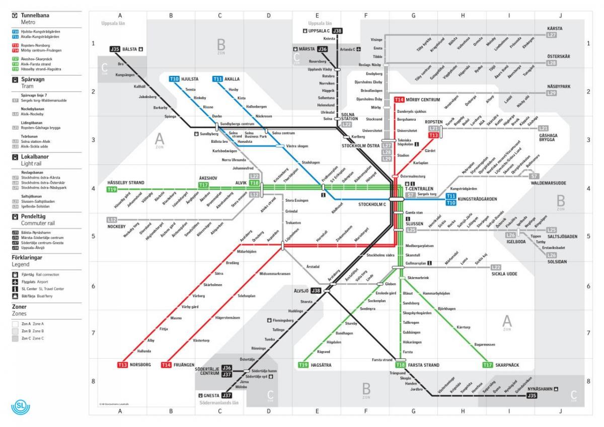 žemėlapis sl metro