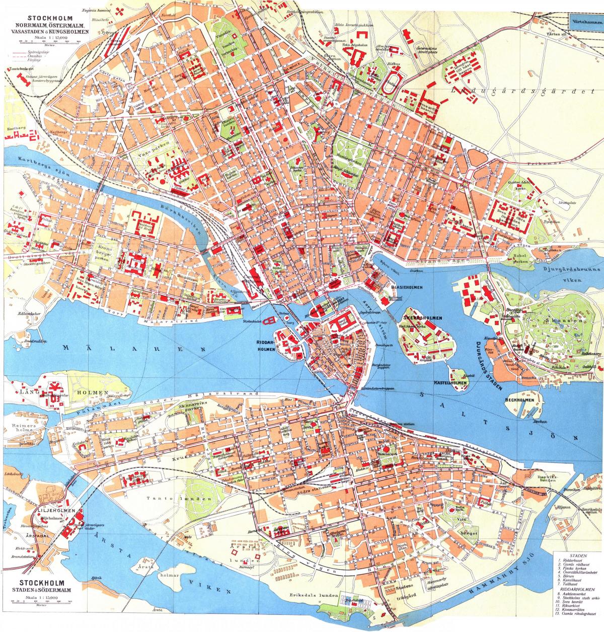 žemėlapis Stokholmo kungsholmen
