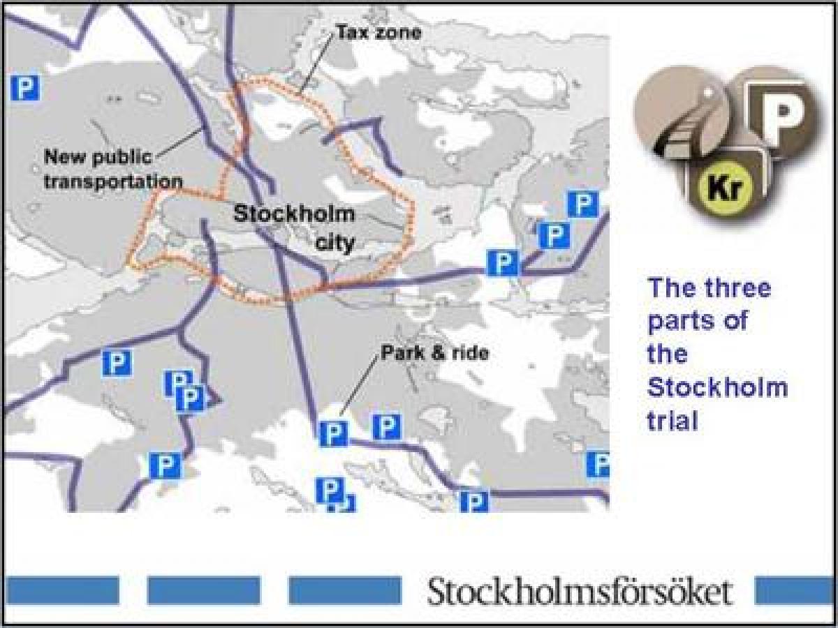 žemėlapis Stokholmo automobilių stovėjimo aikštelė