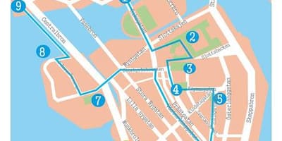 Gamla stan stokholmo žemėlapis
