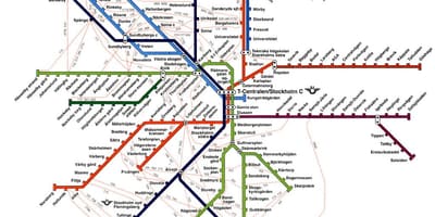 Sl traukinių žemėlapis