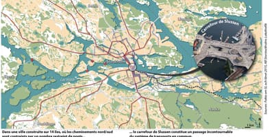 Žemėlapis Stockholm slussen