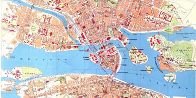 Žemėlapis Stokholmo kungsholmen